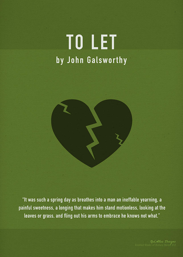 To Let by John Galsworthy Greatest Books Ever Art Print Series 312 ...