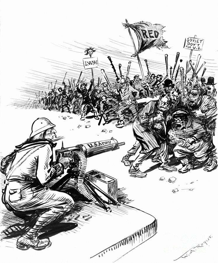 To Make America Safe for Democracy Drawing by William Allen Rogers