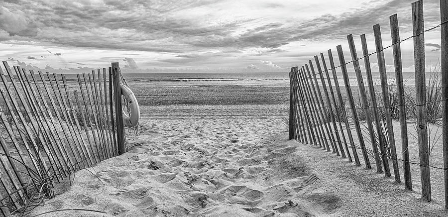 To the Beach - Emerald Isle North Carolina Photograph by Bob Decker