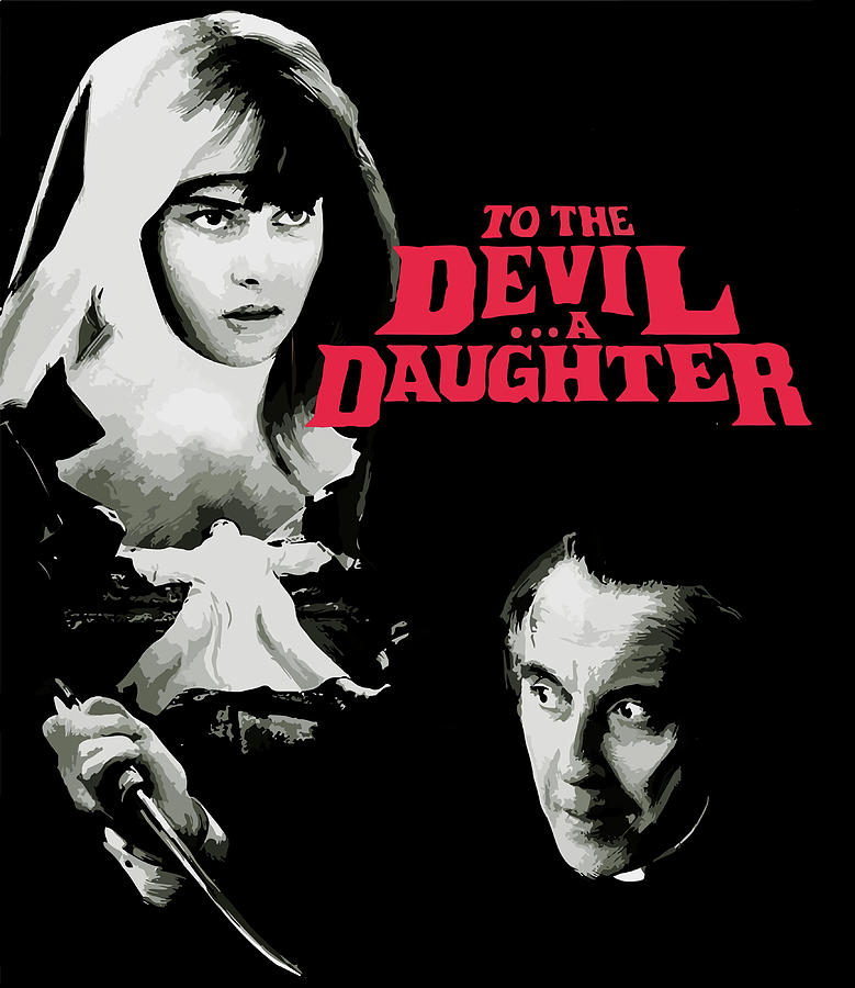 To the Devil a Daughter Poster cool Painting by Ian Zoe | Pixels