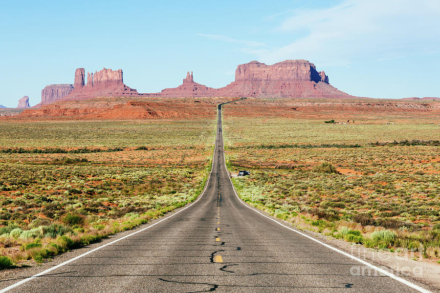 To the Monument Valley Photograph by Matteo Colombo