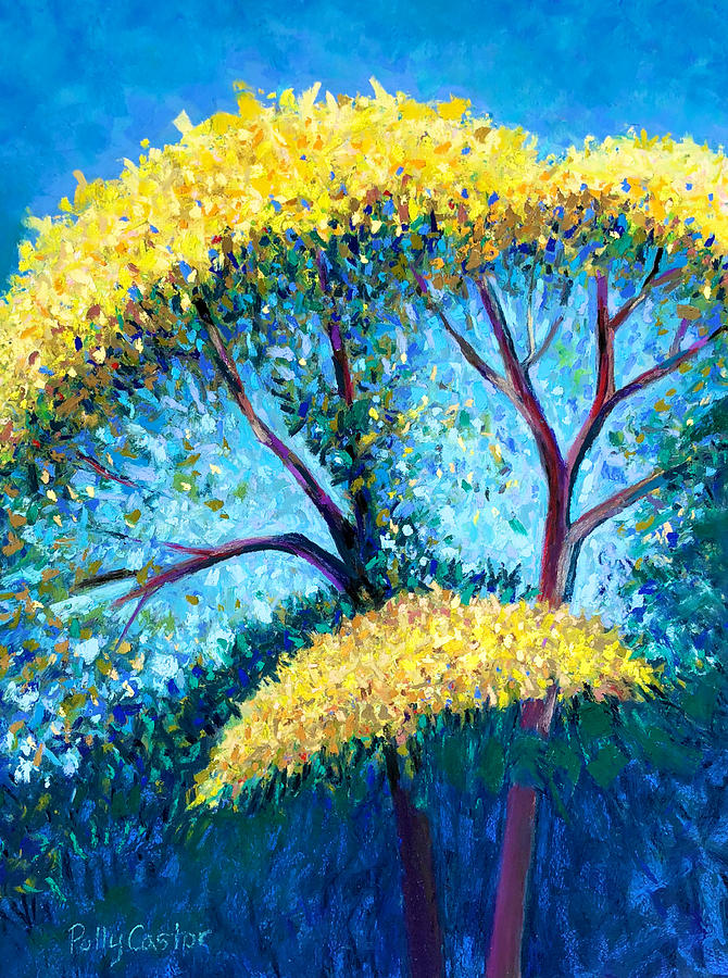 To the Tree To the Tree Painting by Polly Castor