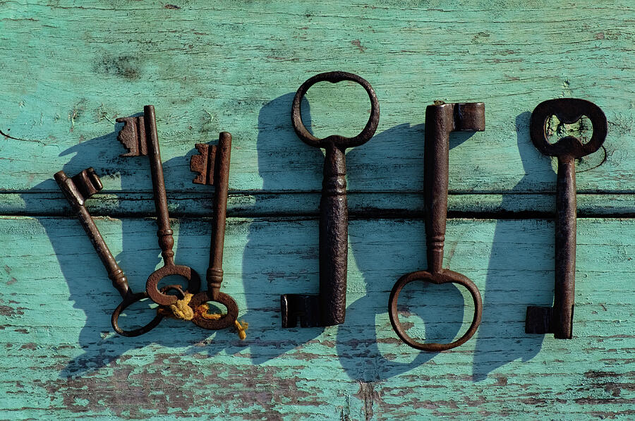 Key Photograph - To Unlock by Angelo DeVal