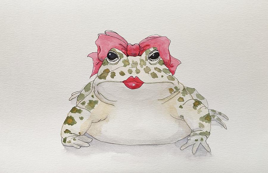 Toadally 1 Painting by Lisa Mutch