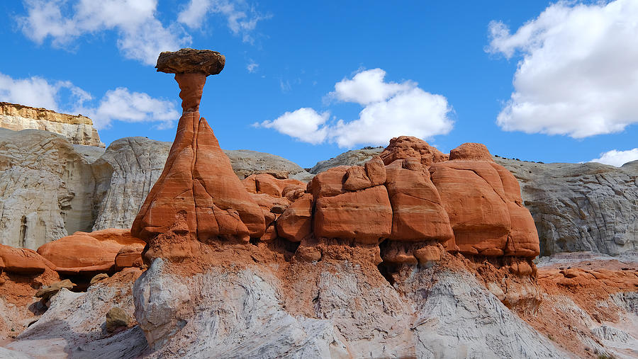 Toadstool Hoodoo Mushroom Rock Photograph by Victor Dash - Fine Art America