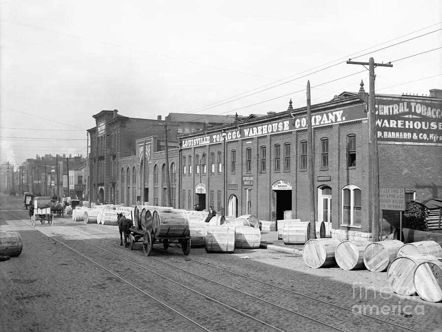 Tobacco Warehouse, 1906 Photograph by Granger