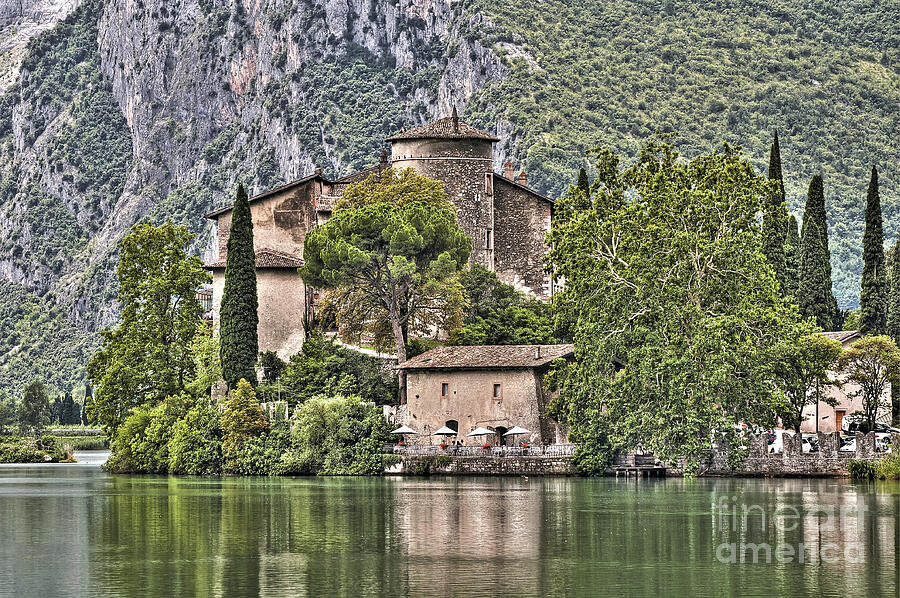 Toblino Castle Photograph by Paolo Signorini