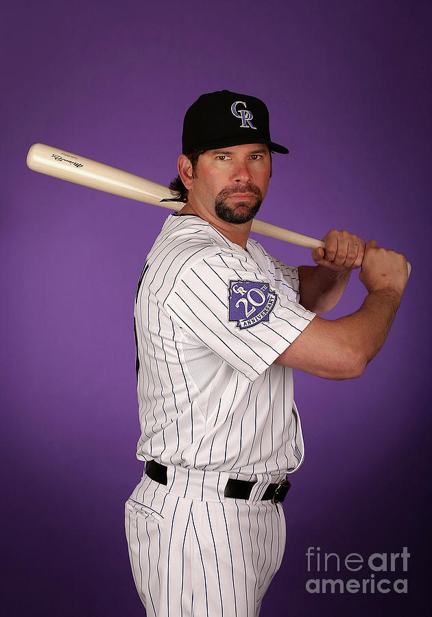 Todd Helton Photograph by Christian Petersen