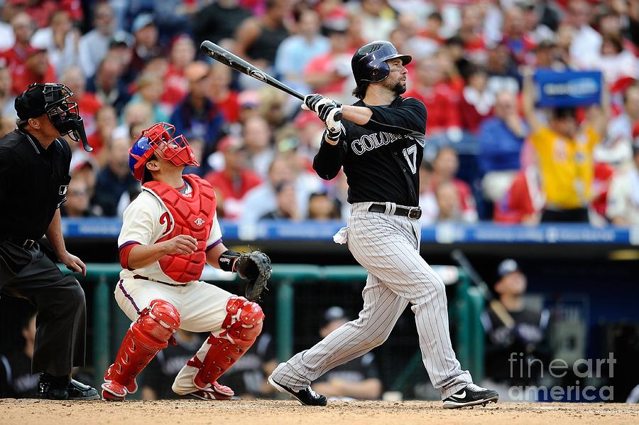 Todd Helton Photograph by Jeff Zelevansky