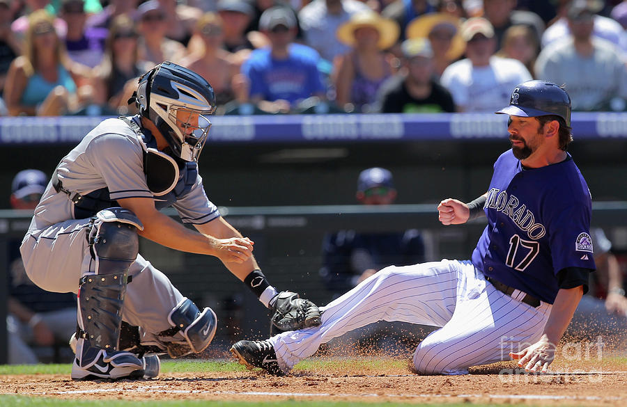 Todd Helton by Doug Pensinger