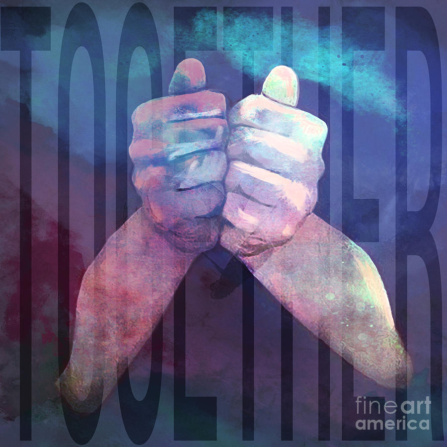 Together ASL Digital Art by Marissa Maheras
