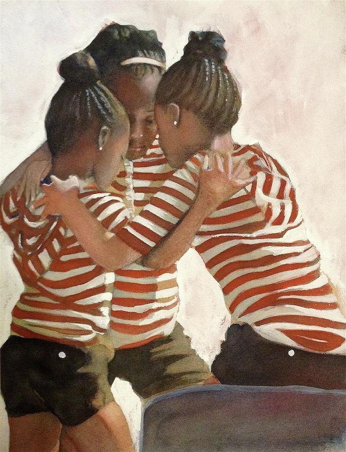 Together Painting by Gregory DeGroat
