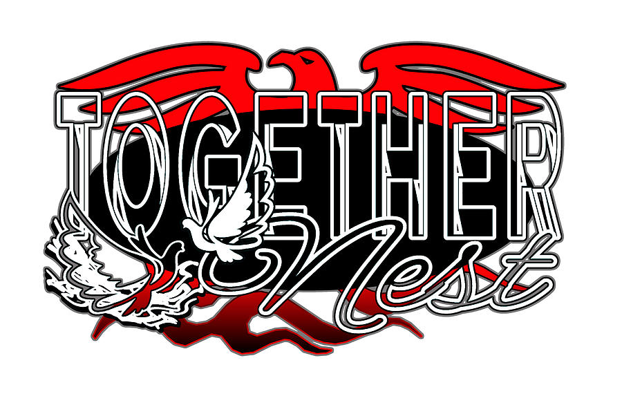 Together Nest a Couple Date Night. Emblem Digital Art by Delynn Addams