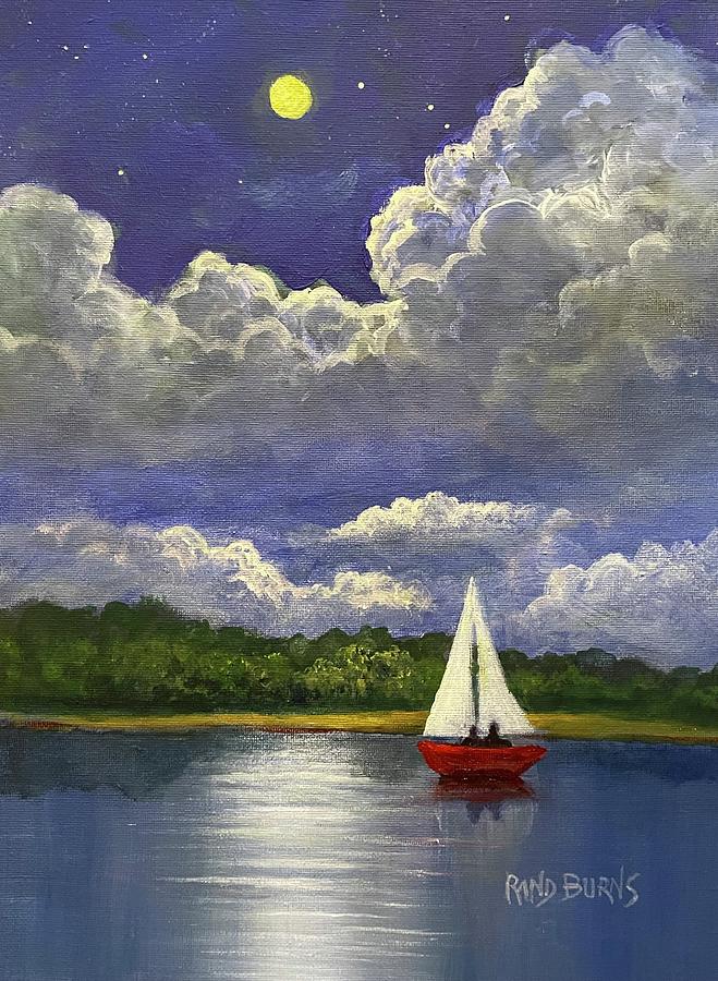 Together We Sail Painting by Rand Burns