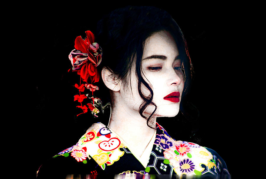 Tokyo Geisha Photograph by Worldwide Photography