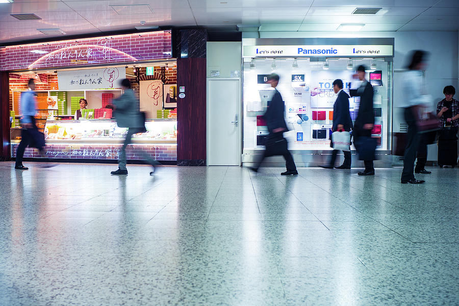 Tokyo metro station Photograph by Eugene Nikiforov
