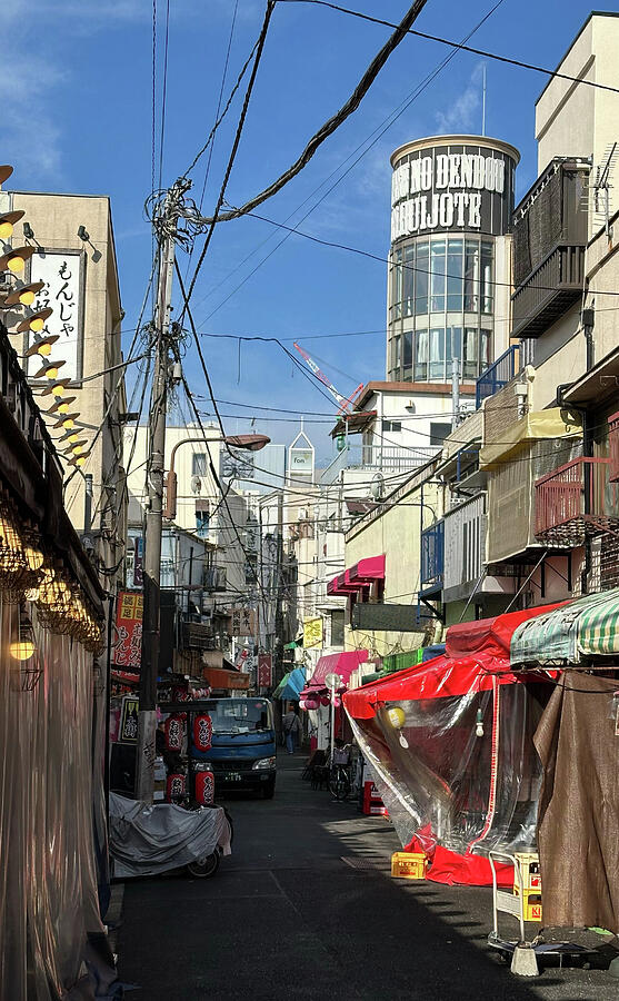 Tokyo Morning - Street Scene in Asakusa Photograph by Matthias Hauser Tokyo Morning - Street Scene in Asakusa Photograph by Matthias Hauser