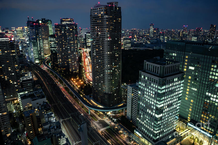 Tokyo night Photograph by Hafiz Mustapha | Fine Art America