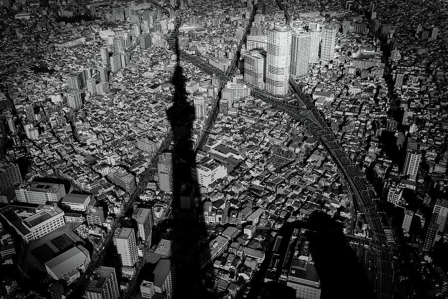 Tokyo Shadow 2 Photograph by Bill Chizek