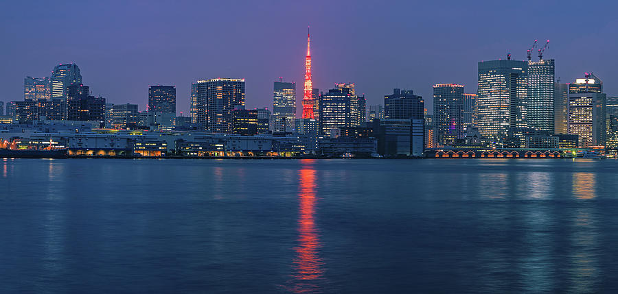 Tokyo Skyline With Tokyo Tower Photograph By Jordan Mcchesney