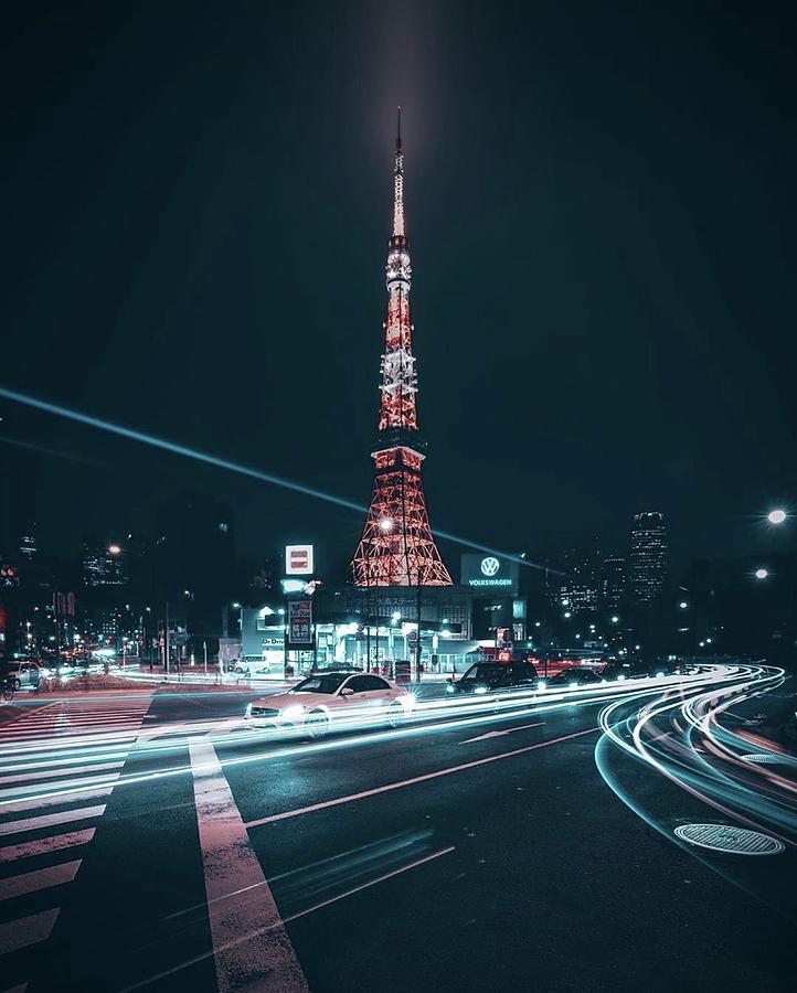 Tokyo Tower - Minato city - Japan Photograph by Armand Michel | Pixels