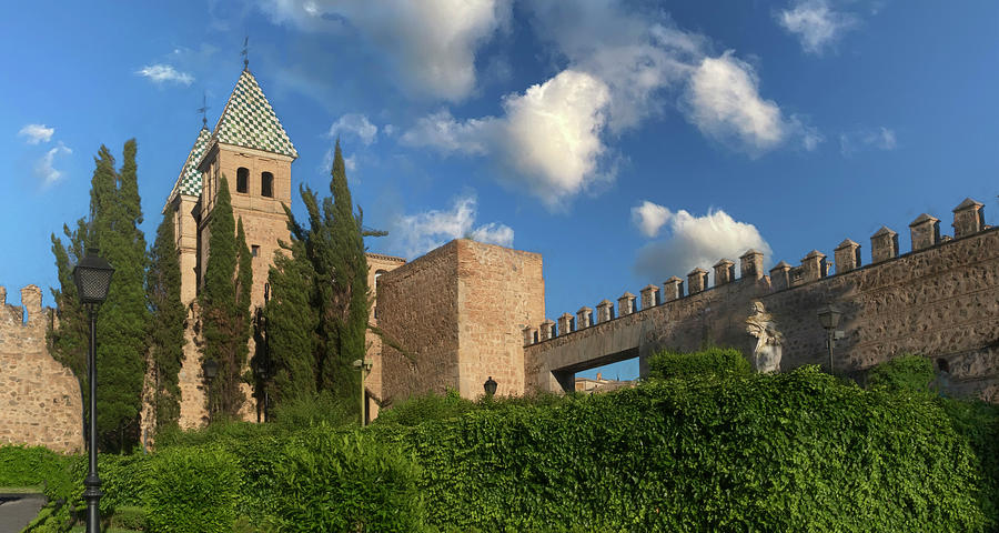 Toledo City Walls Photograph by Betty Eich
