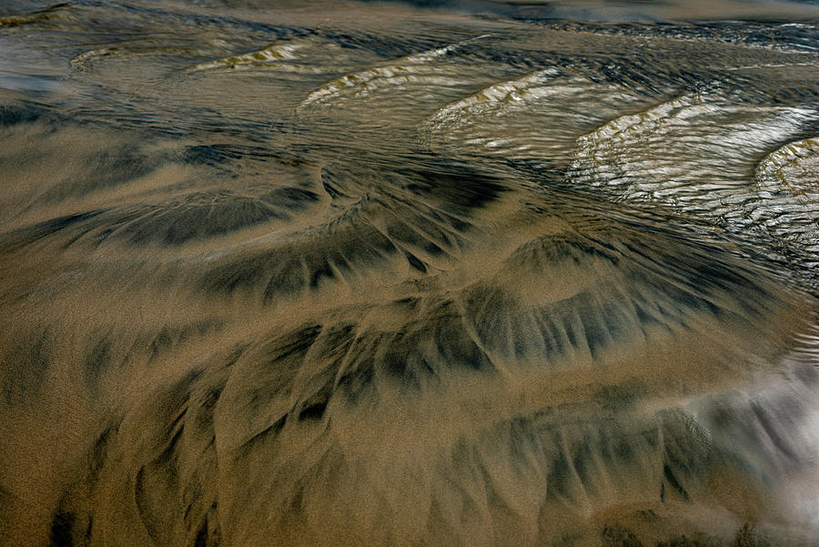 Tolovana Beach Pattern Photograph by Robert Potts