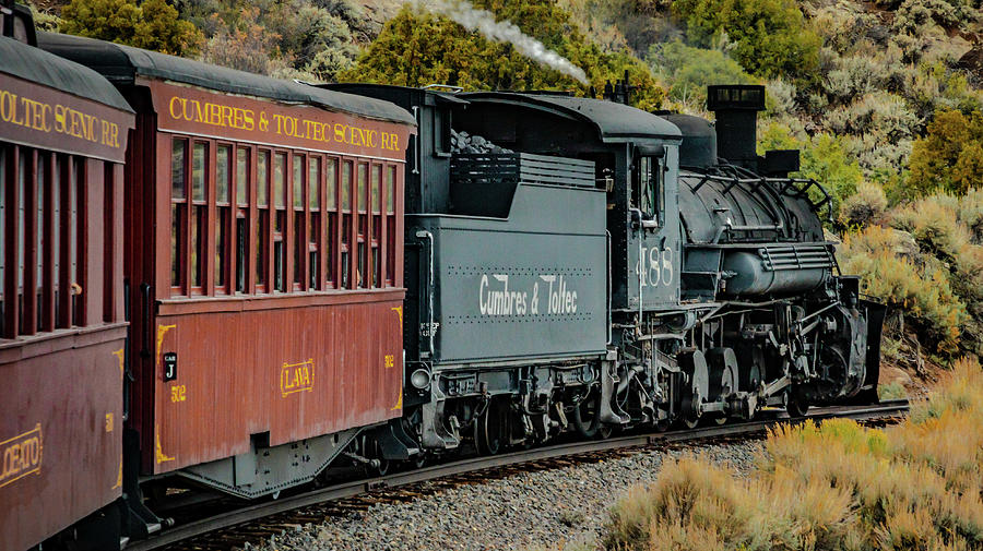 Transportation Photograph - Toltec Cumbres Heritage Railroad by Linda Unger