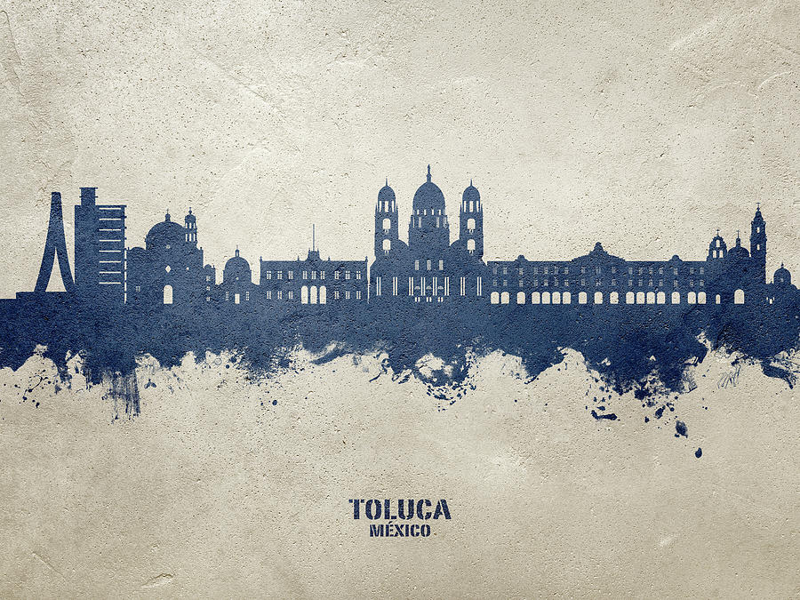 Toluca Skyline Mexico #05 Digital Art by Michael Tompsett - Fine Art ...