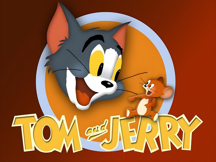 Tom and Jerry Digital Art by Jennifer Jacobs - Fine Art America