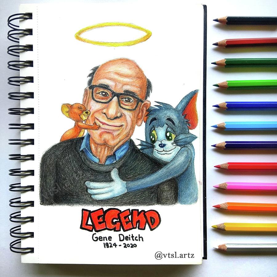 Jerry Pencil Art Drawing designs, themes, templates and downloadable  graphic elements on Dribbble