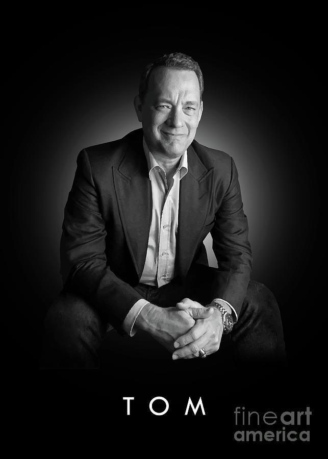 Tom Hanks Digital Art by Bo Kev