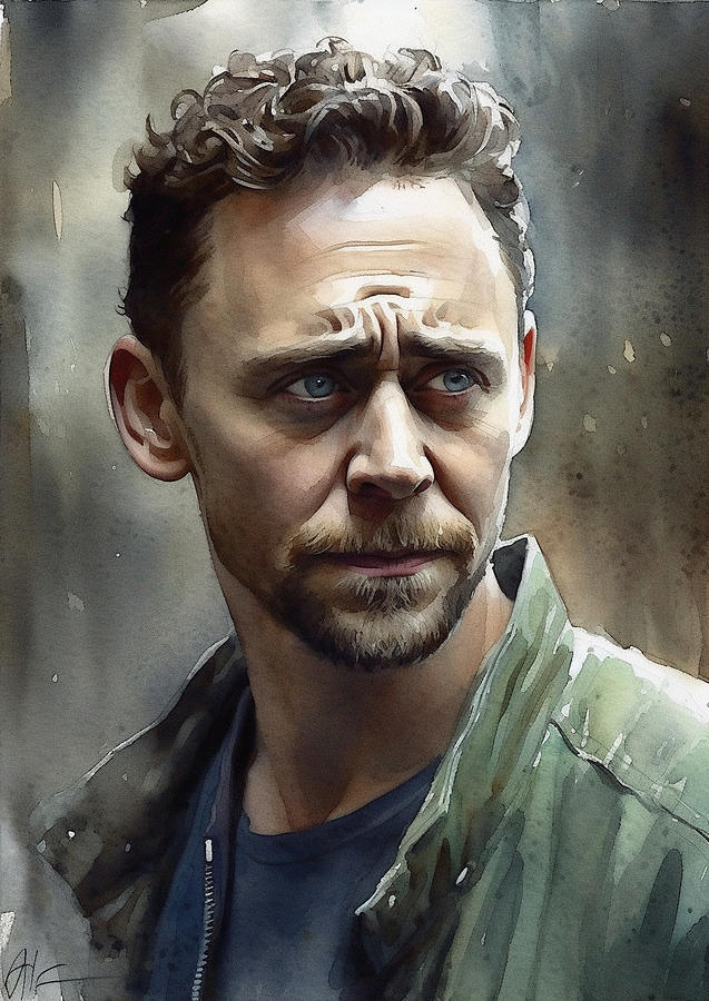 Tom Hiddleston Digital Art by Thuy Dinh Thi - Fine Art America