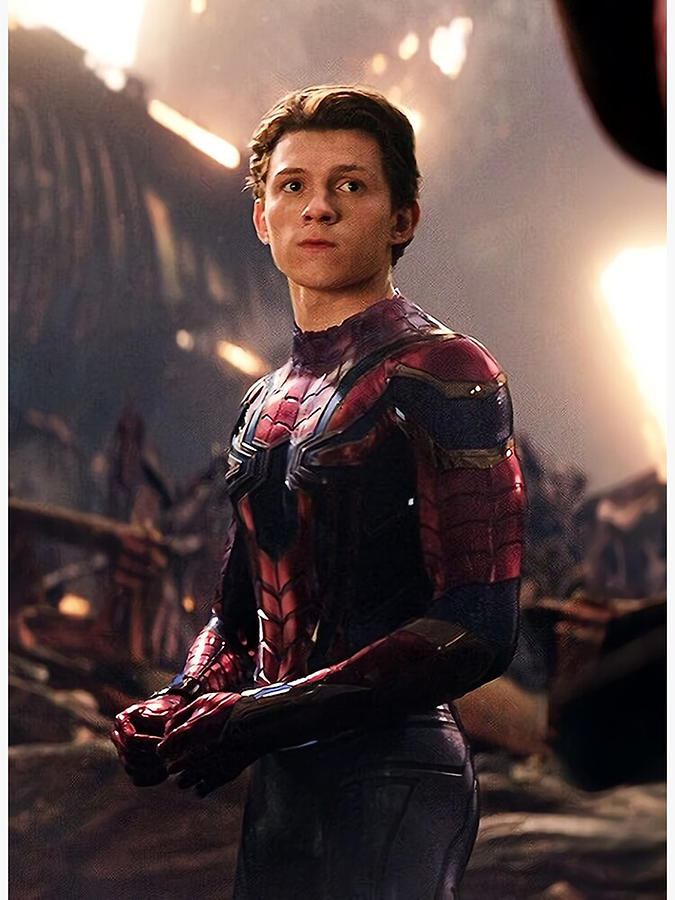 Tom holland new costume Digital Art by Nancy Young - Fine Art America