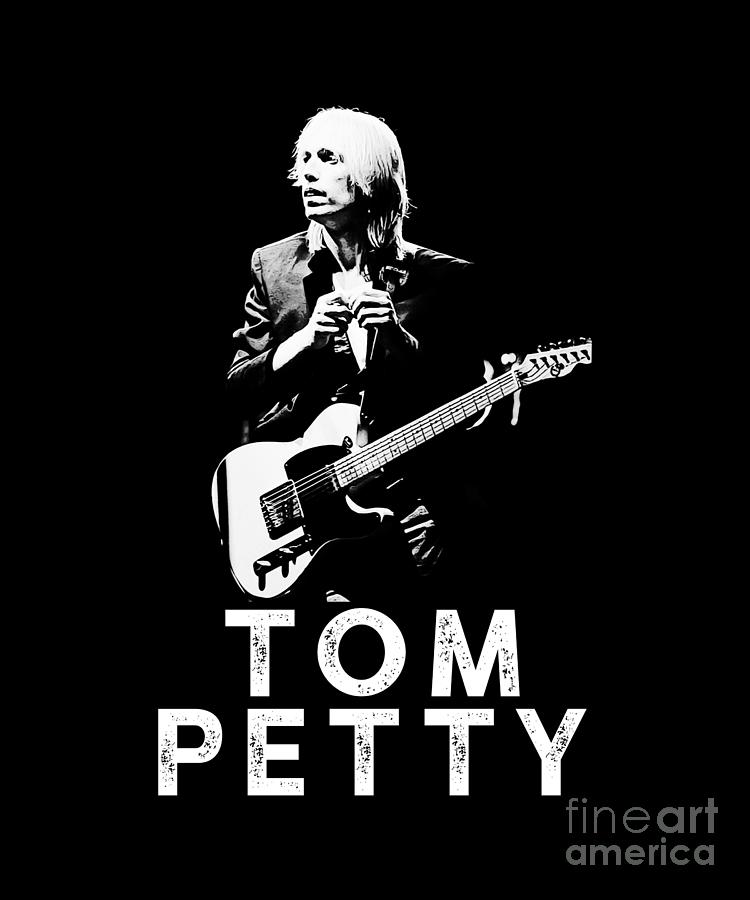 Tom Petty Digital Art - Tom Idol Petty by Notorious Artist