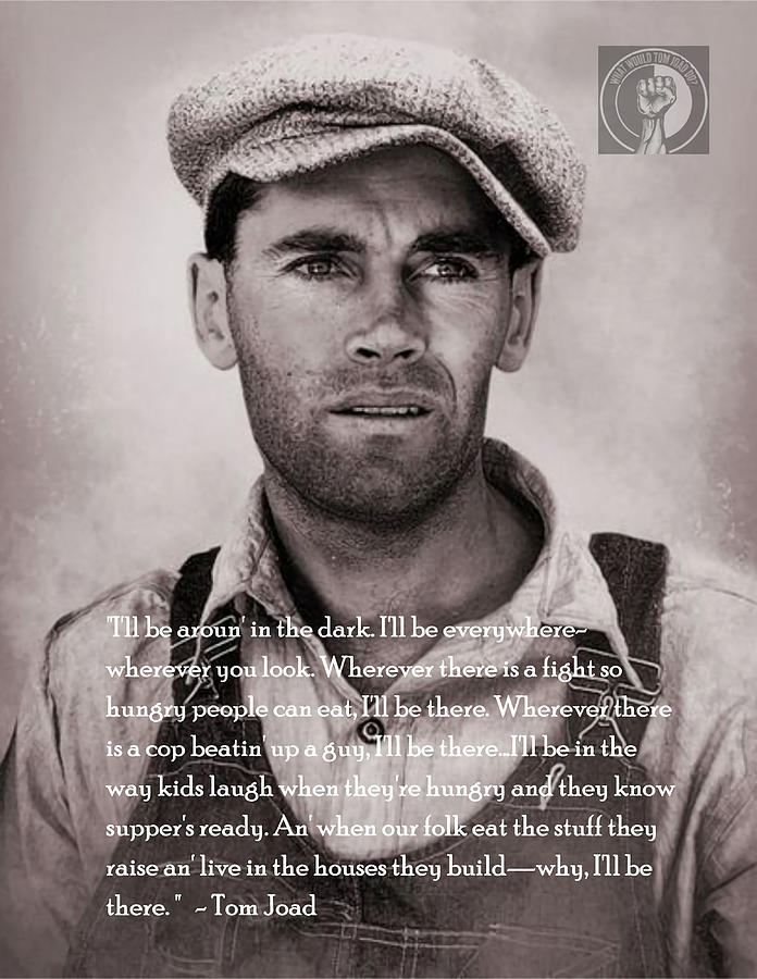 TOM JOAD Poster travel Painting by Thompson Frank | Fine Art America