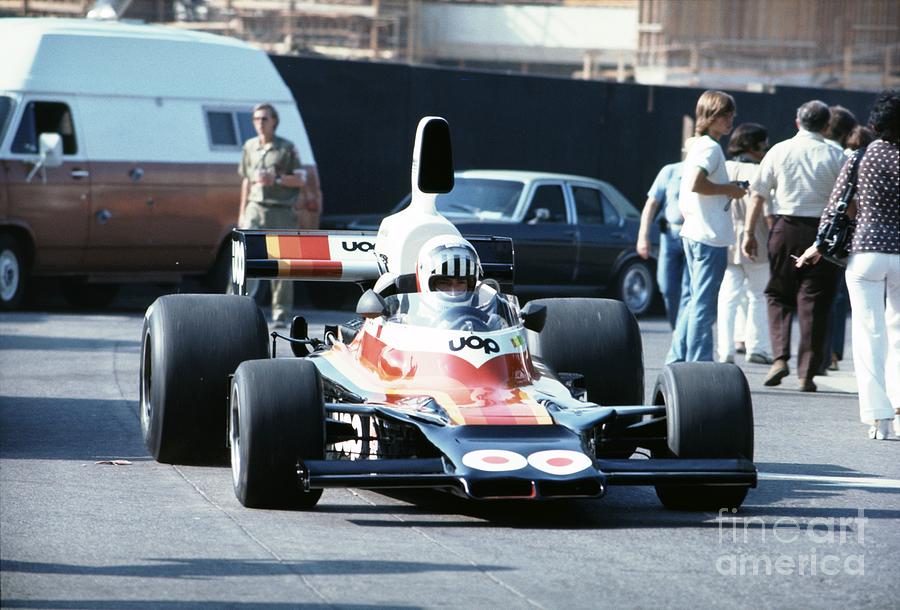 Tom Pryce. 1975 Long Beach Grand Prix Photograph by Oleg Konin
