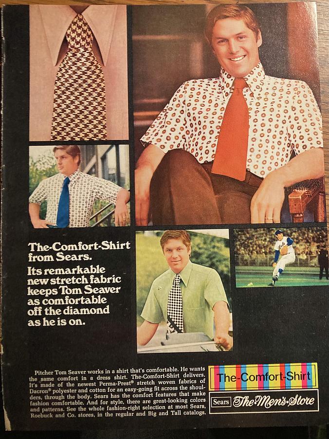 Tom Seaver The Comfort Shirt Photograph by Wayne Adler - Pixels