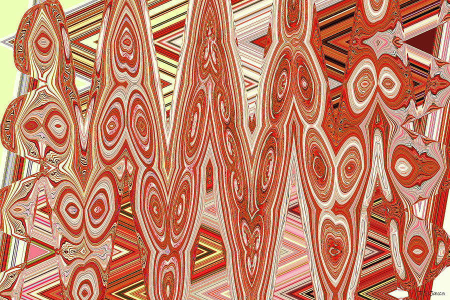 Tom Stanley Janca Abstract #0118psm Digital Art by Tom Janca