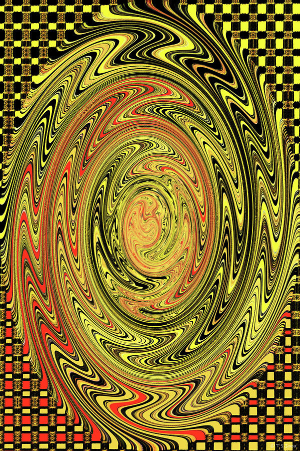 Tom Stanley Janca Abstract #0457ps5t Digital Art by Tom Janca