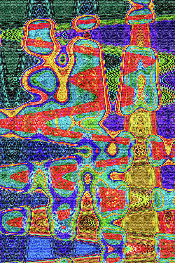 Tom Stanley Janca Abstract #0653ps2at2 Digital Art by Tom Janca