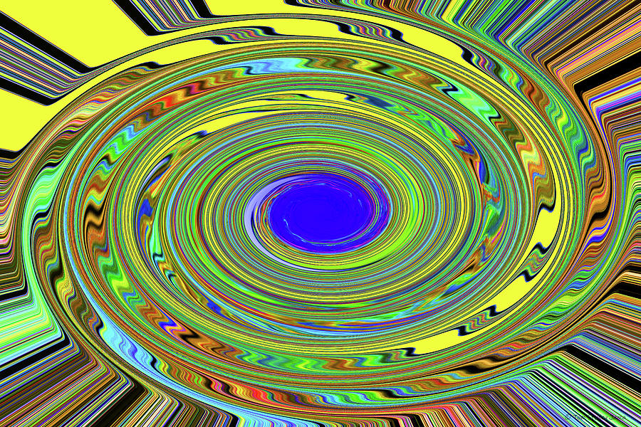 Tom Stanley Janca Abstract #0927ps2a Digital Art by Tom Janca