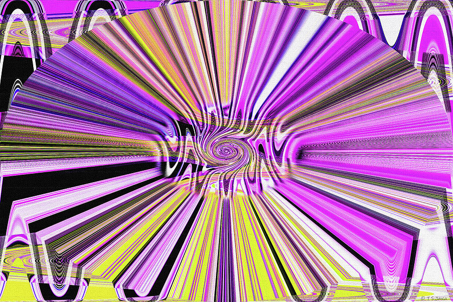 Tom Stanley Janca Abstract #1745ps3 Digital Art by Tom Janca