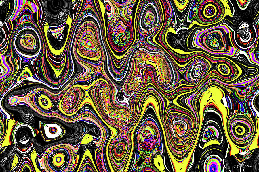 Tom Stanley Janca Abstract #2758ps1c Digital Art by Tom Janca