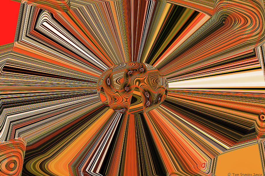 Tom Stanley Janca Abstract #2885ps4a Digital Art by Tom Janca