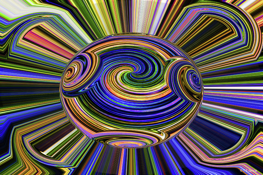 Tom Stanley Janca Abstract 9204e2at  Digital Art by Tom Janca
