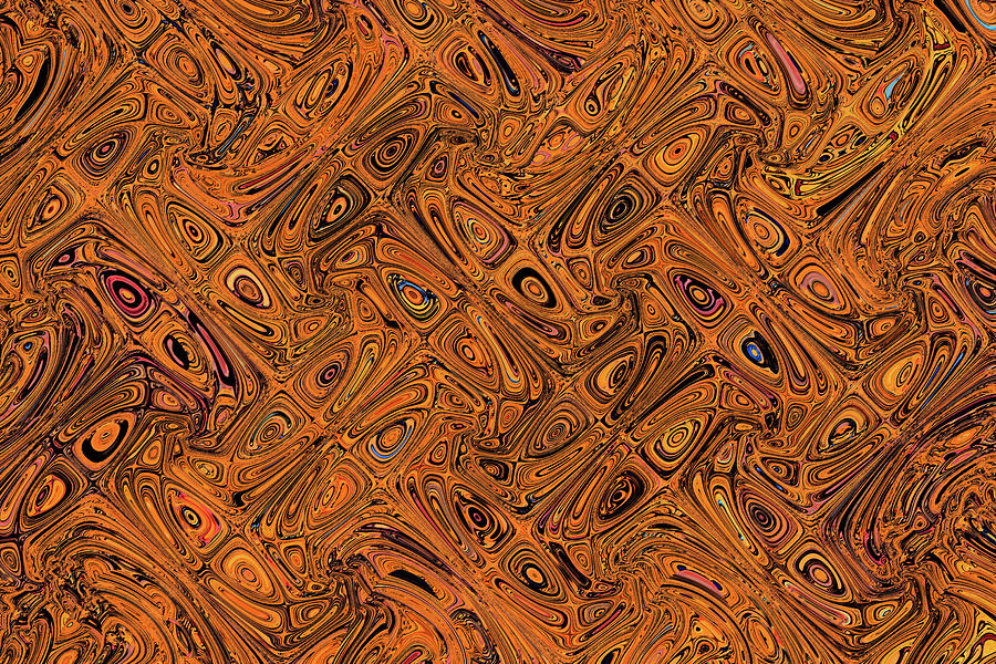 Tom Stanley Janca Abstract Heat Beings #8853 Digital Art by Tom Janca