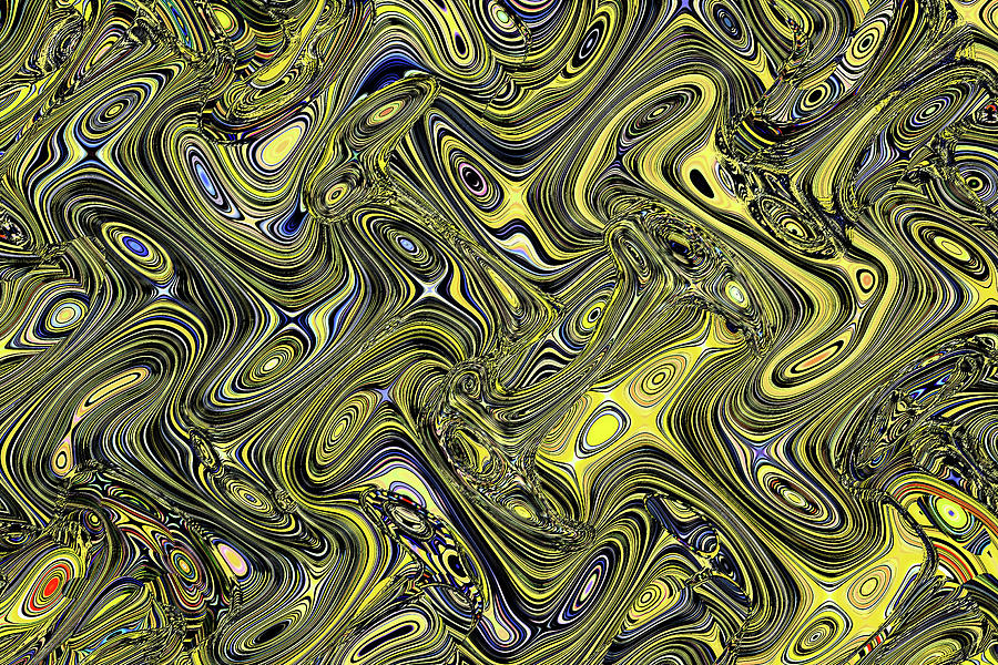 Tom Stanley Janca Color Abstract # 9844p3a Digital Art by Tom Janca
