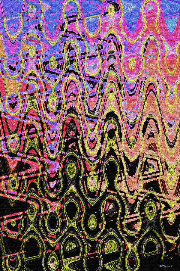 Tom Stanley Janca Panel Abstract #6812p1 Digital Art by Tom Janca