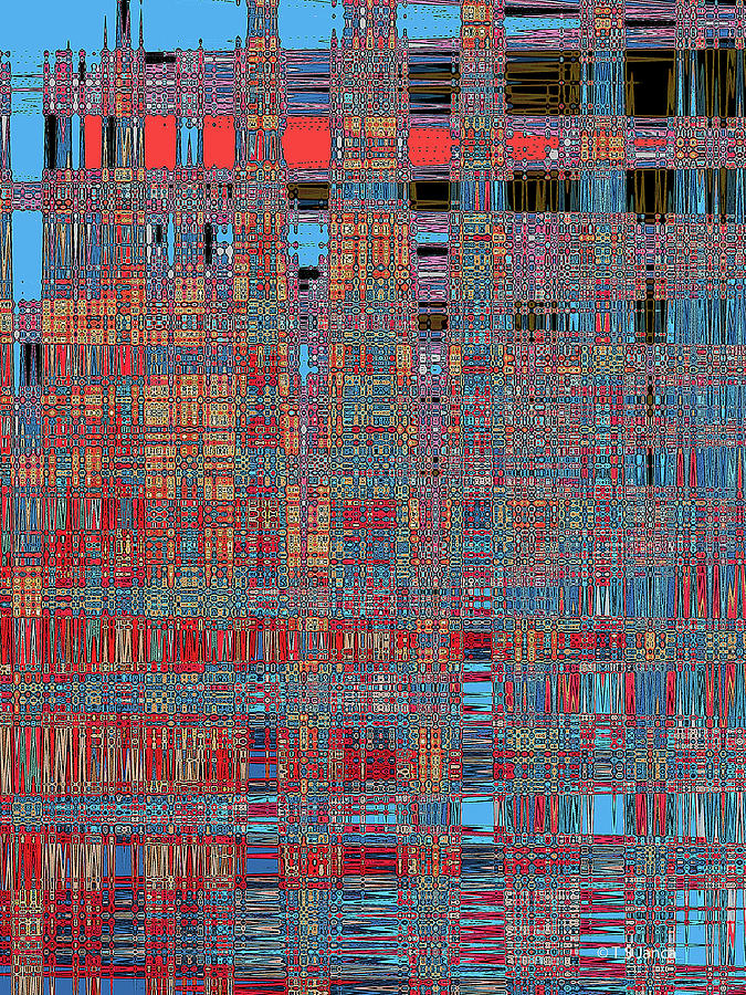 Tom Stanley Janca Quilt Abstract  Digital Art by Tom Janca
